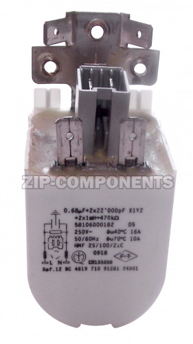 Фильтр сетевой шумоподавляющий СМ Whirlpool 481212118285