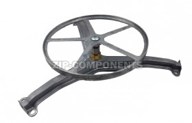 Крестовина (21009933302) + шкив (23000605701) для стиральной машины Indesit