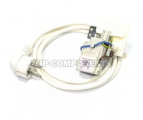 Сетевой шнур 1.5м с фильтром радиопомех SHUKO 3F Indesit C00270937