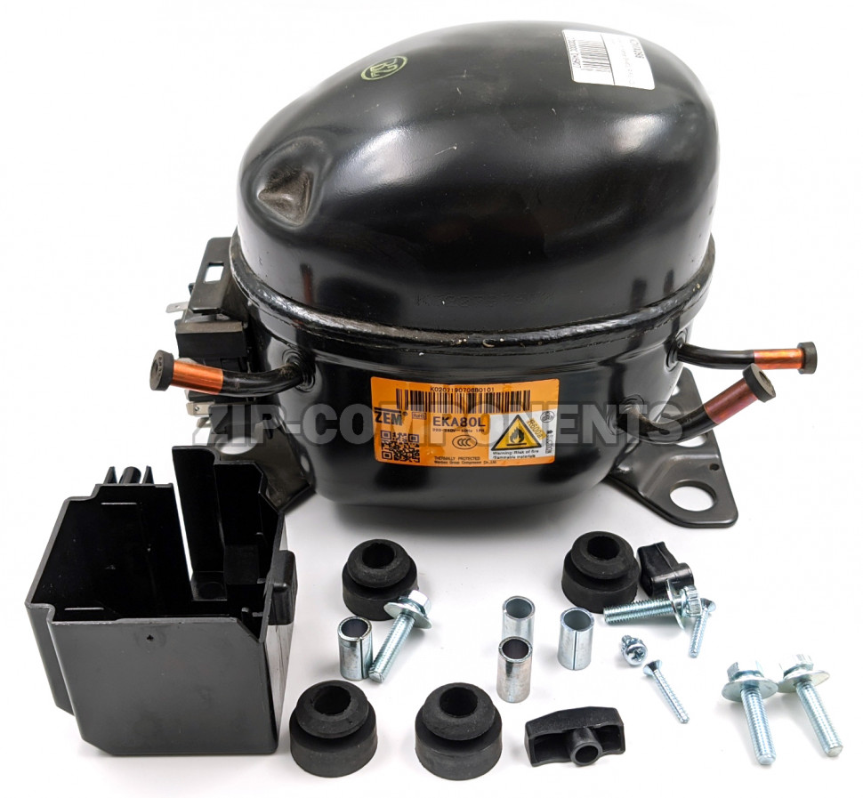 Компрессор ZEM EKA80L (R-600, -23,3 С, 145Вт)
