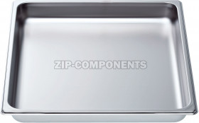 Неперфорированный лоток из нержавеющей стали для духовки Bosch 11027159
