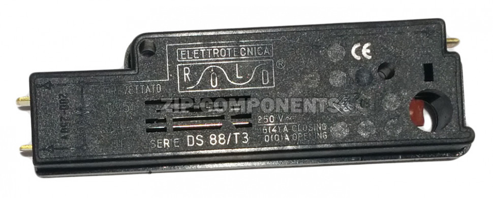 Замок люка Ardo Whirlpool 481928048008, 481981728718 (2-язычка) для машин с вертикальной загрузкой