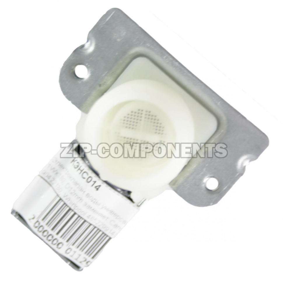 Электроклапан подачи воды стиральной машины 1Wx180, D12мм Whirlpool 485229914005