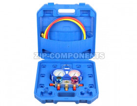 Станция манометрическая HHMG-2-R134A-II шланги 90см