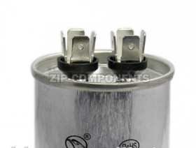 Конденсатор CBB65 35uF 450V алюминий 2x4 контакта