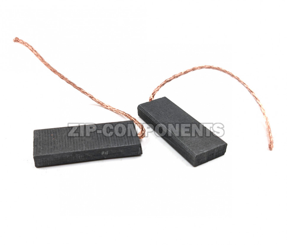 Щетки угольные 5x13,5x35 Сэндвич (пара), Без скоса