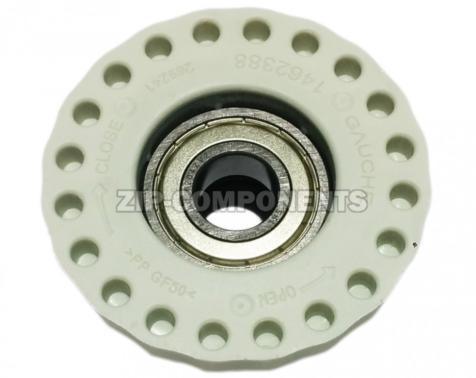 Суппорт Electrolux-Zanussi под 6204 подшипник со стороны против шкива 4071306494 cod062 SKL