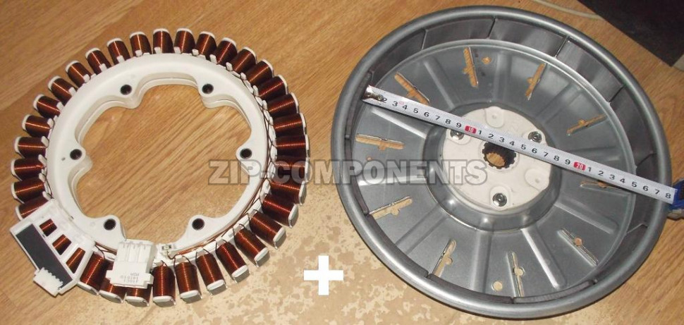 Мотор в сборе стиральной машины LG 4417FA1994E