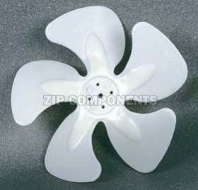 Крыльчатка вентилятора (всасывающая) 200 мм / 28 Пластик