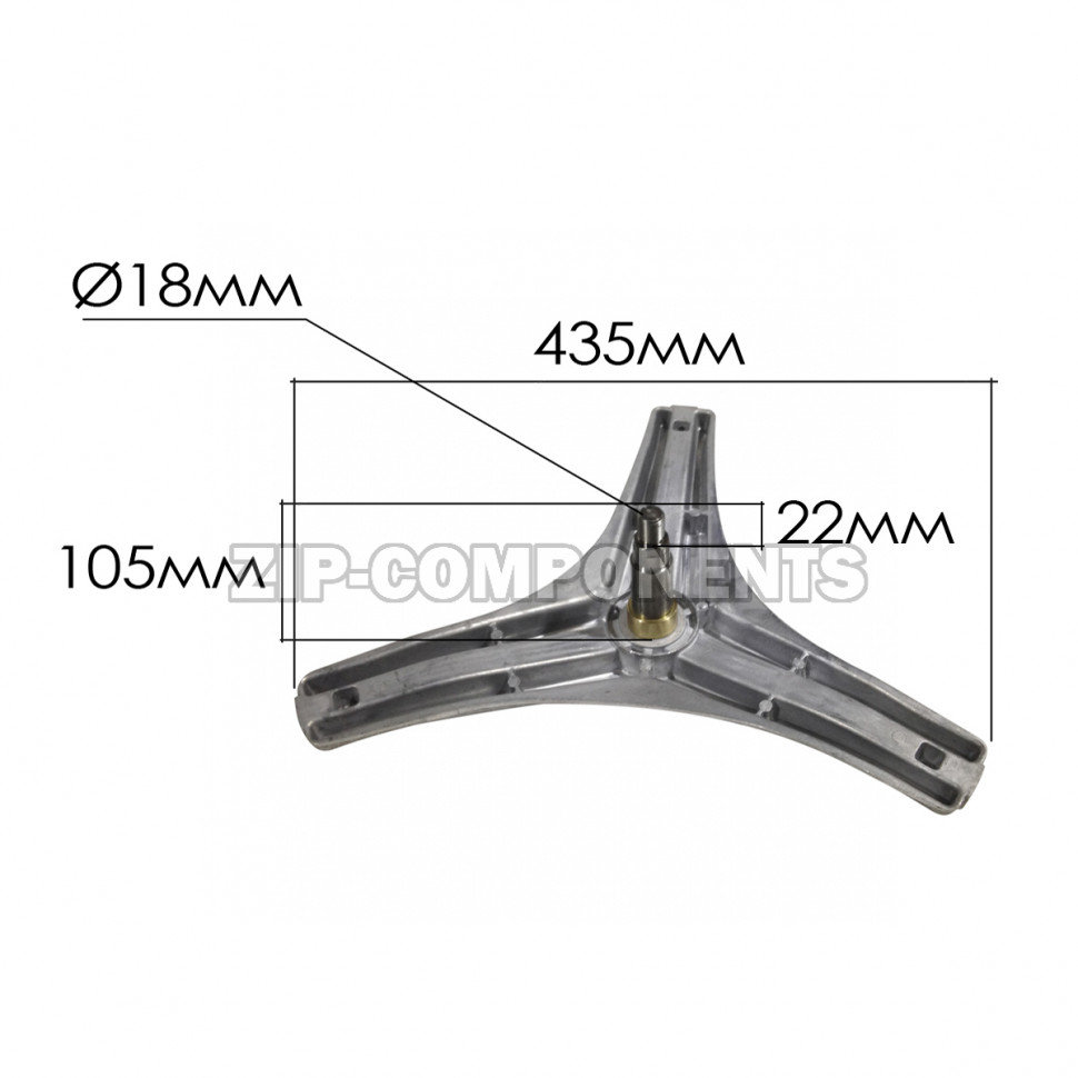 Крестовина барабана для стиральной машины LG MEK61148301