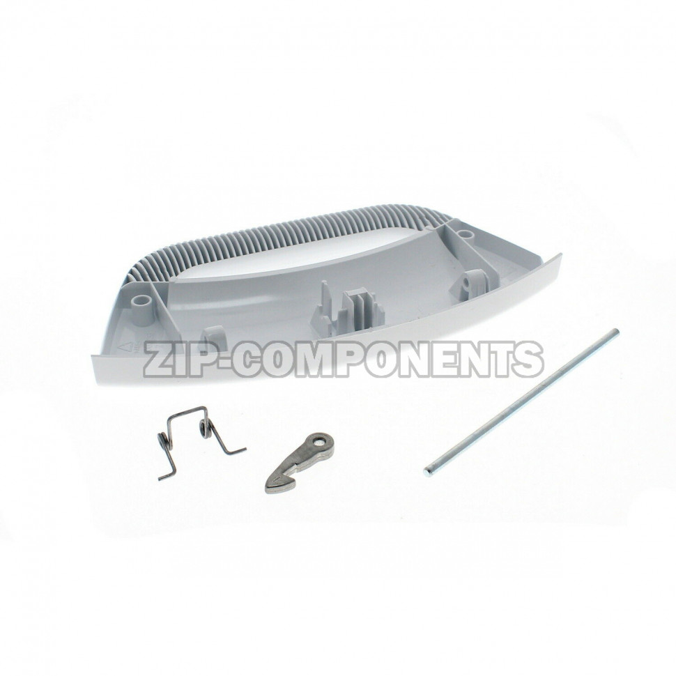 Ручка люка Indesit, серия Glob, белая C00285747