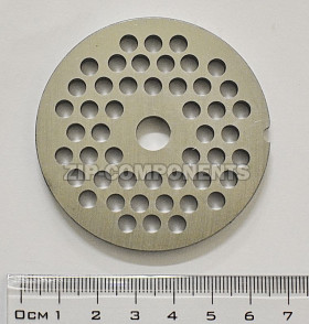Решетка мясорубки Zelmer, Cameron, Redmond, Moulinex ZL007 отверстия 2,7мм D=54мм