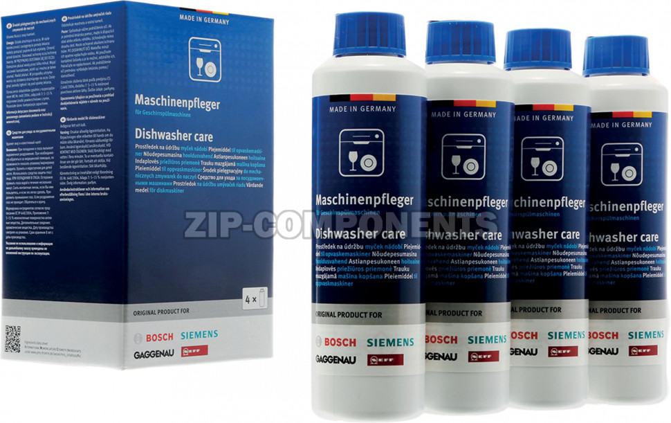 Набор средств для ухода за посудомоечными машинами Bosch 00311997