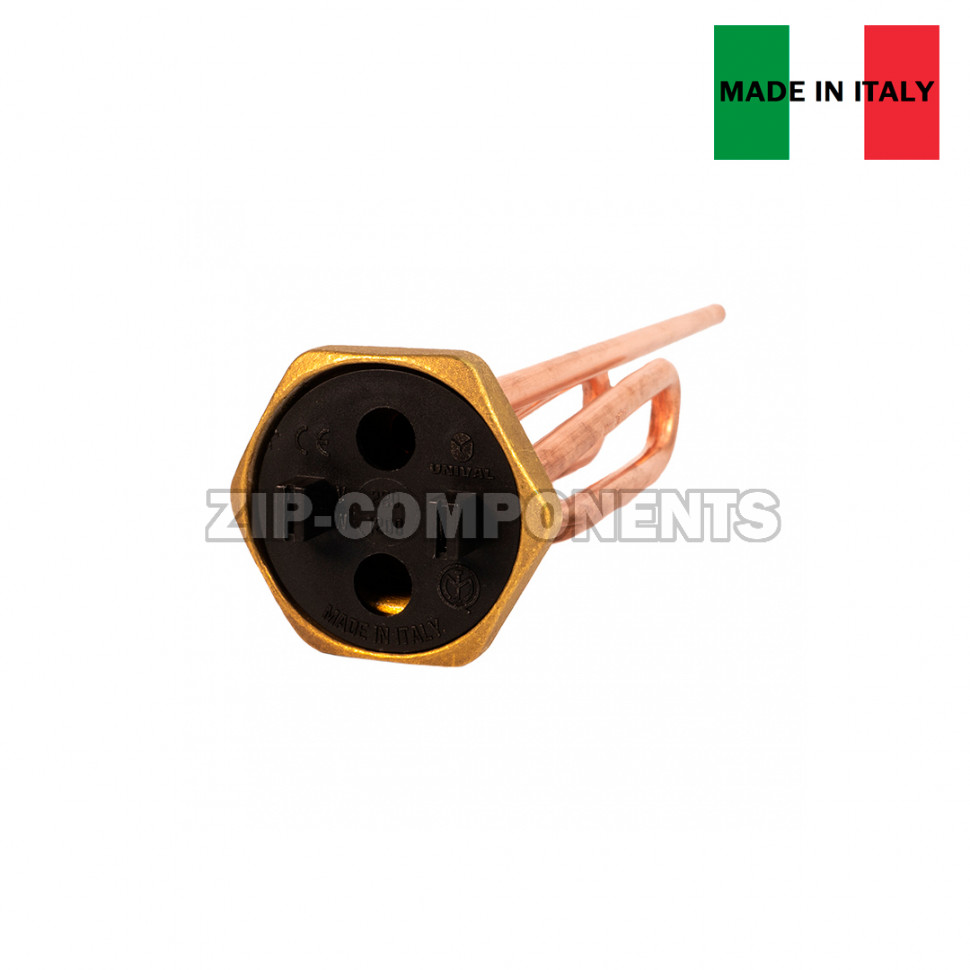 ТЭН Unival для водонагревателя (RCT, 1 1/4, 2500W, D48, M6, L273) Италия