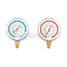Механический манометр низкого давления (68мм, R22,R134,R407,R410) DSZH WK-6808L