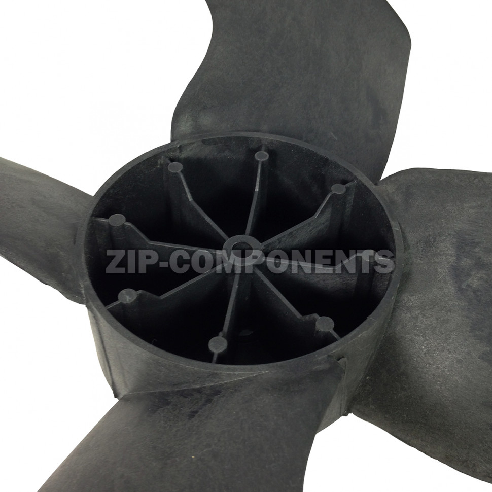 Крыльчатка внешнего блока сплит-системы D-400мм, Н-55мм, Отверстие (Н-6мм)