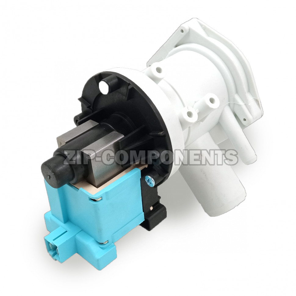 Помпа Mainox с улиткой стиральной машины клемма под фишку Bosch Siemens 00141283