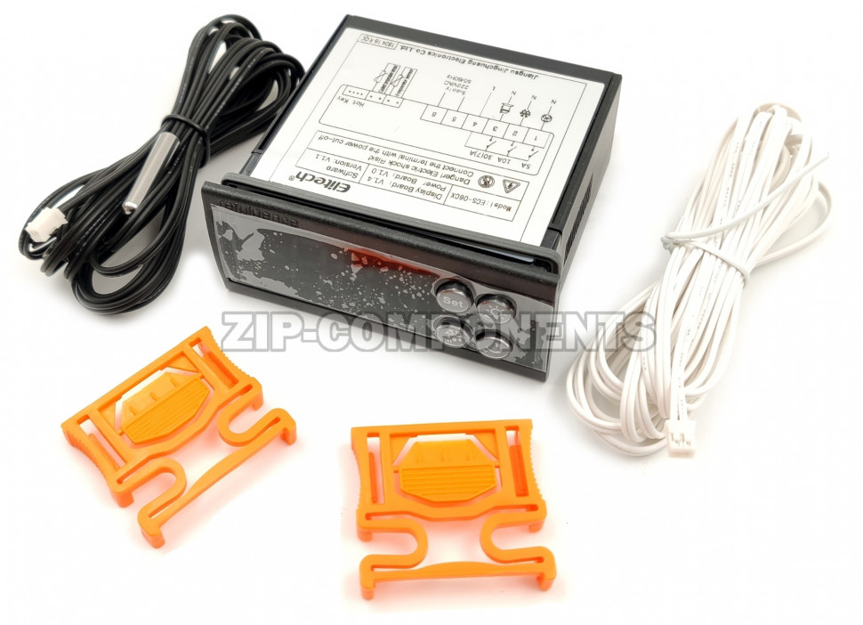 Программируемый контроллер 2 датчика Elitech ECS-06CX 