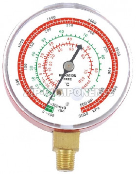 Манометр высокого давления (68мм, R22,R134,R407,R410) DSZH WK-6808H