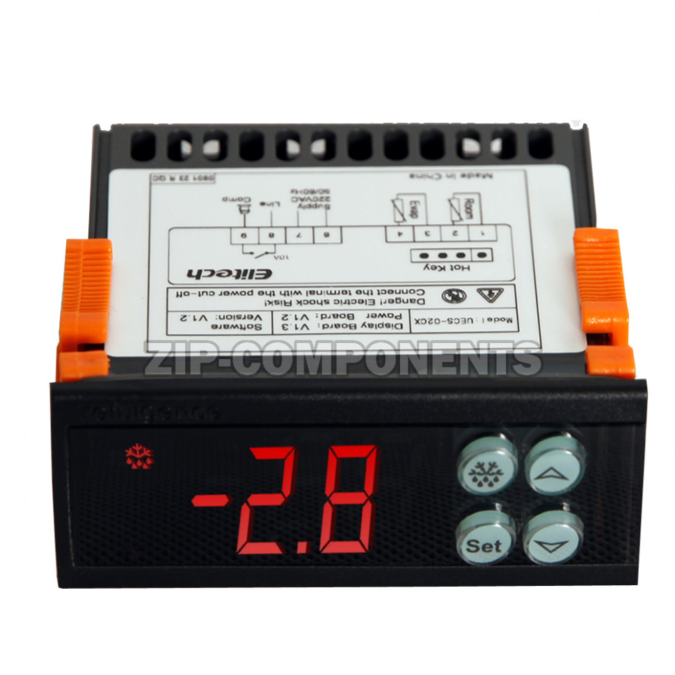 Программируемый контроллер 1 датчик Elitech ECS-02CX