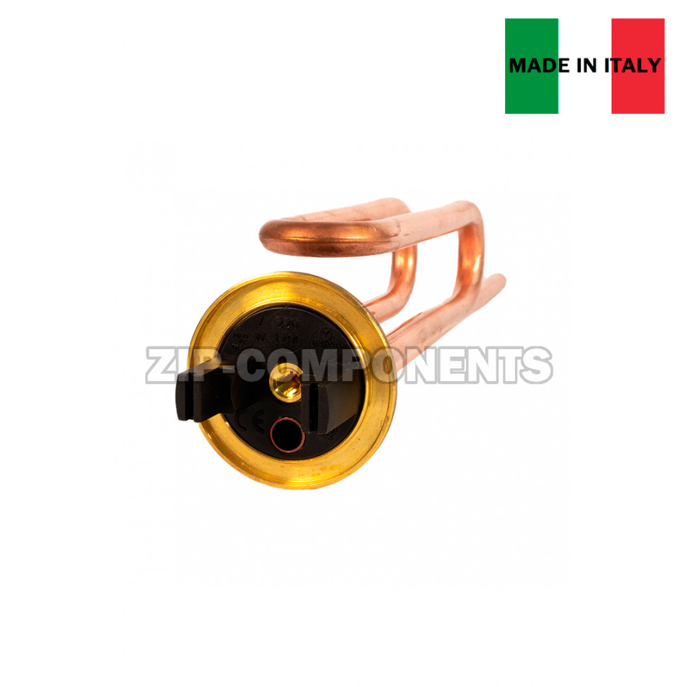 ТЭН Unival для водонагревателя (RCF, 2500W, D48, Без анода, L260) изогнутый Италия