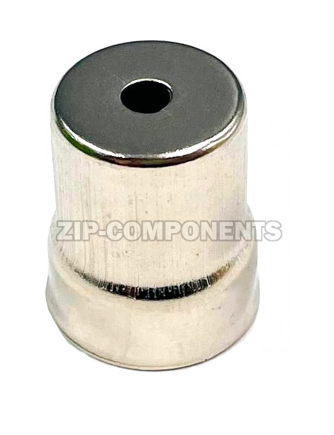 Колпачок магнетрона LG, d=15 mm (круглое отверстие. 3мм)