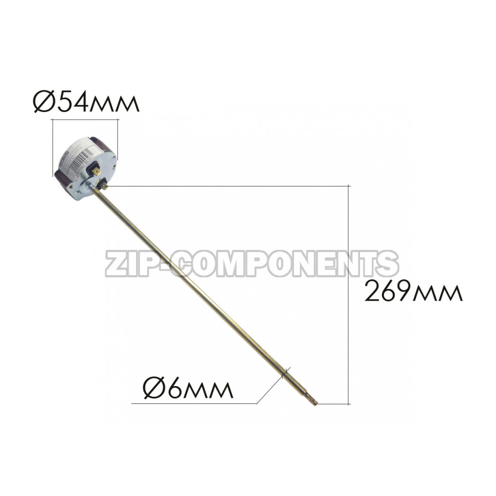 Термостат в/н RTS3 300 65/75°C (16A-250V) круглый с термозащ. Thermowatt t.181385